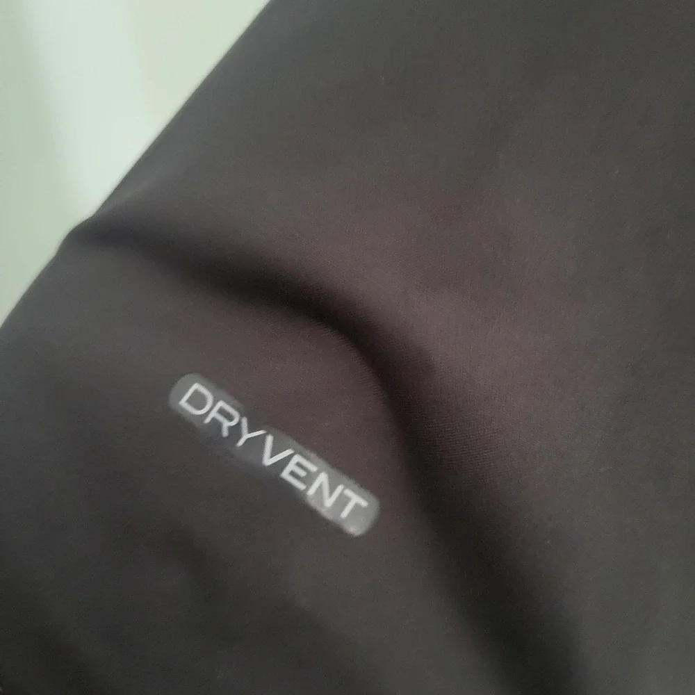 The North Face Boys XS 6 DryVent rain jacket grey, black yellow Full Zip Hooded